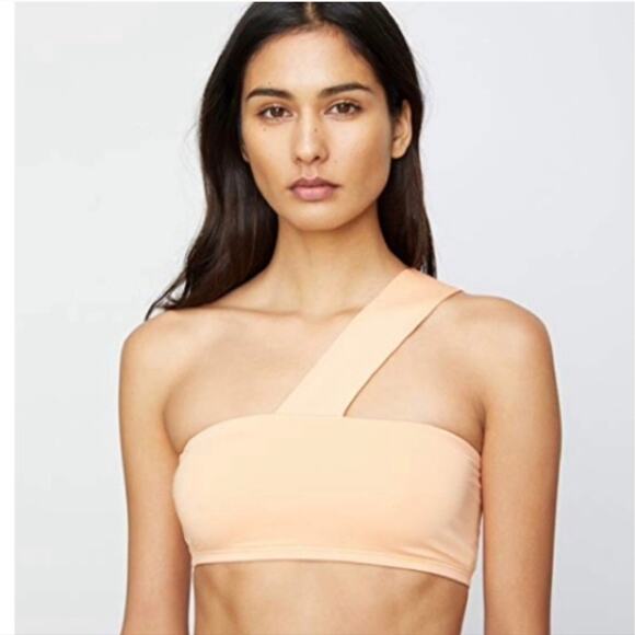 NWT Onia Mia Bikini Top in Salmon | Size Large - Picture 5 of 6